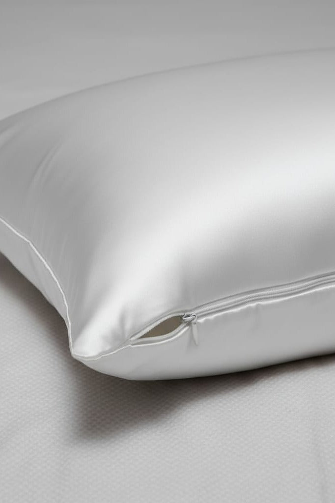Pure Silk Pillowcase -zip closure